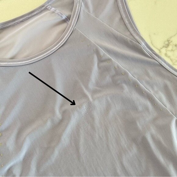 Lululemon Sculpt Cropped Tank Top - Lilac Smoke - Size 8 - Picture 4 of 8